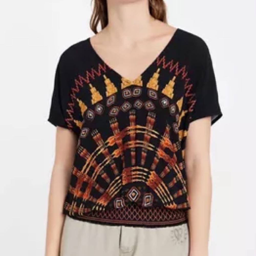 Desigual Napoles Top in Size US XS/Spanish S